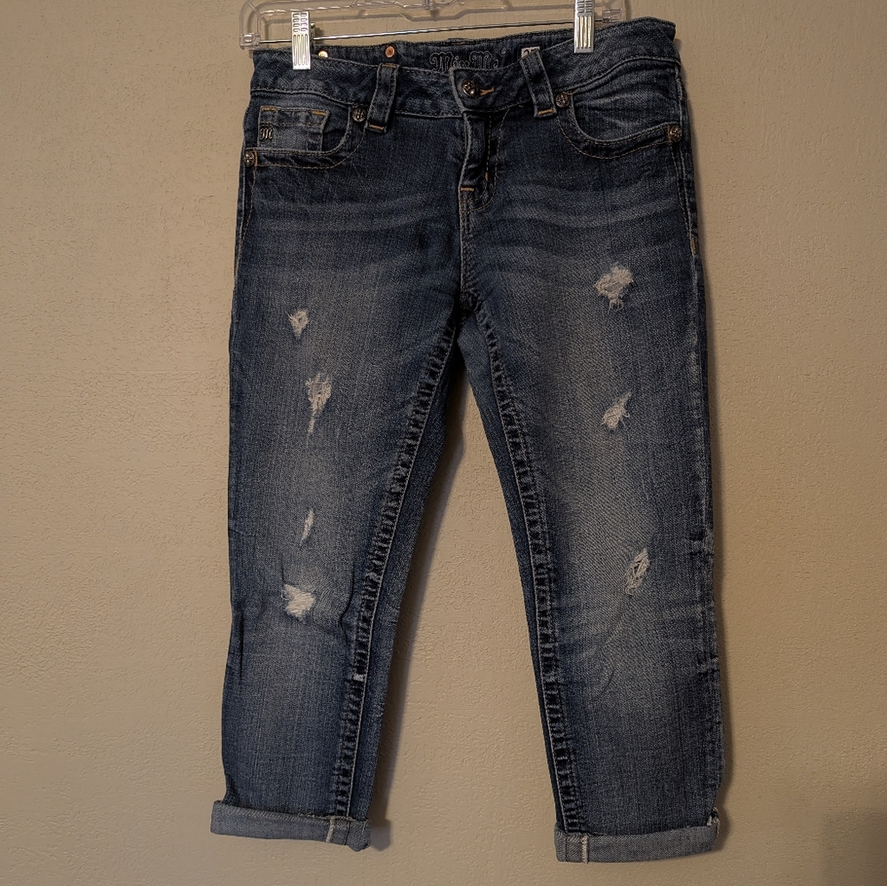 Miss Me Dark Wash Cropped Jeans